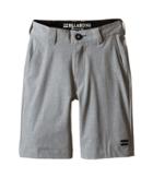 Billabong Kids Crossfire X Shorts (big Kids) (grey) Boy's Shorts