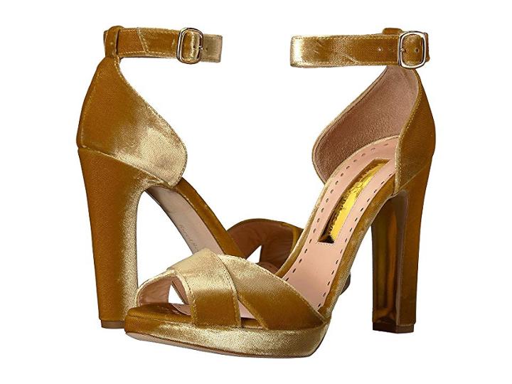 Rupert Sanderson Meadow (stardust Velvet) High Heels