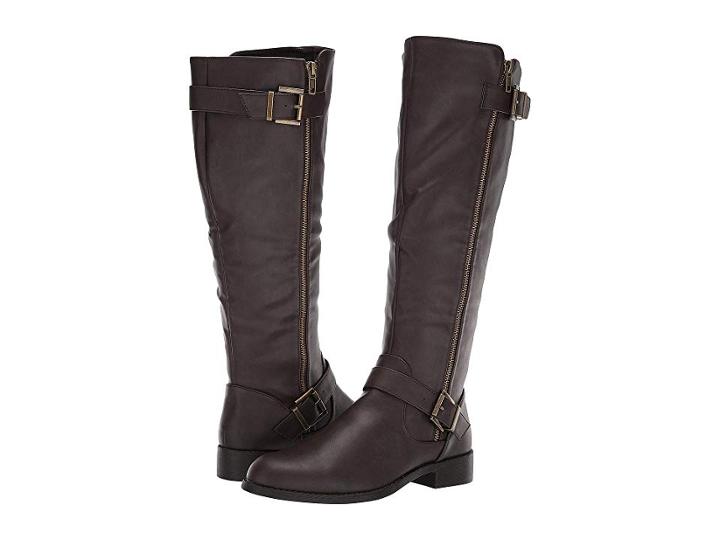 Mia Cascaded (chocolate Pu) Women's Shoes