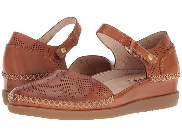 Pikolinos Cadaques W8k-0548 (brandy) Women's Hook And Loop Shoes