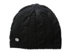 Obermeyer Cable Knit Hat (black) Caps
