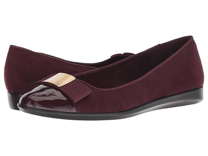 Bandolino Opper Flat (sangria) Women's Flat Shoes