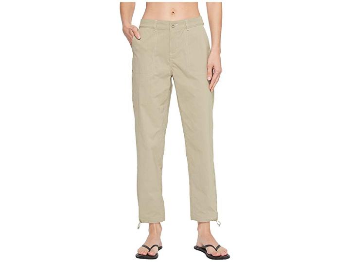 Woolrich Trail Time Ankle Pants (faded Rock) Women's Casual Pants