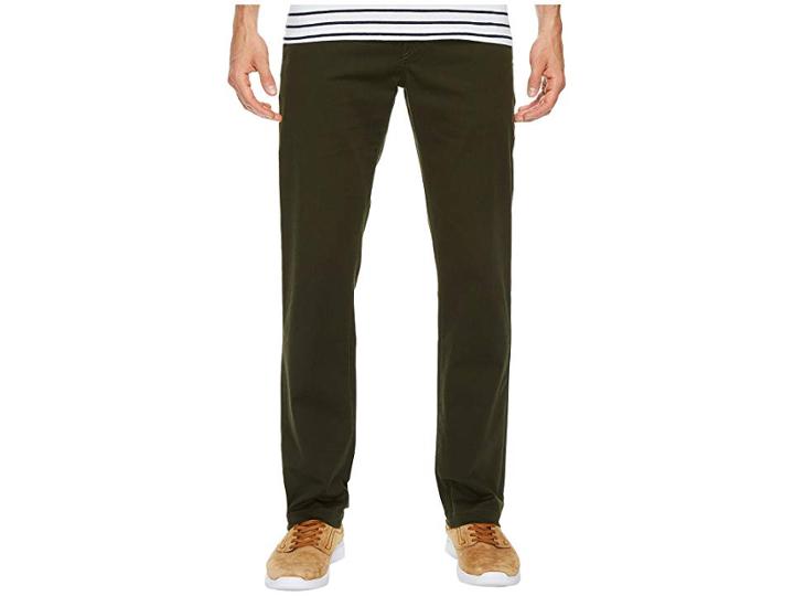 Volcom Frickin Modern Stretch Chino (dark Green) Men's Casual Pants