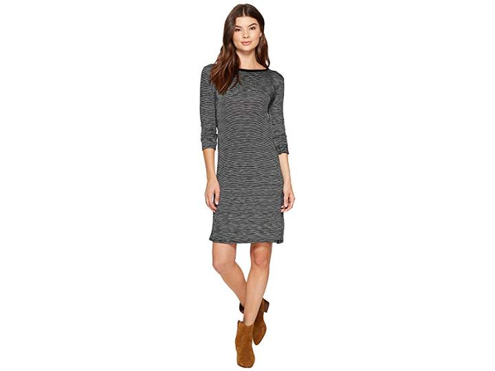 Volcom Lil Long Sleeve Dress (black) Women's Dress