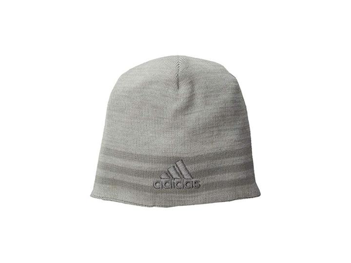 Adidas Kids Eclipse Reversible Ii Beanie (little Kids/big Kids) (white/clear Grey/light Onix/white/clear Grey Marl) Beanies