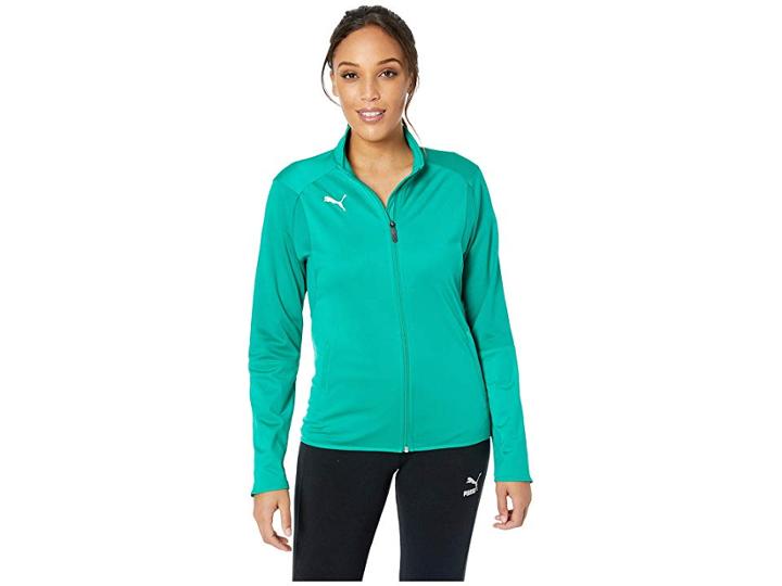 Puma Liga Training Jacket (pepper Green/puma White) Women's Coat