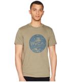 Rvca Motors Ink Tee (fatigue) Men's T Shirt