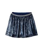 Tommy Hilfiger Kids Sequin Skirt (big Kids) (flag Blue) Girl's Skirt
