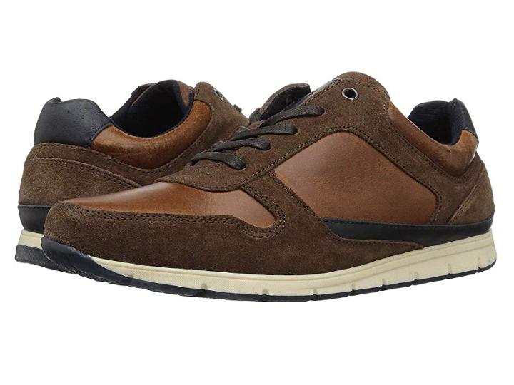 Crevo Harrough (chestnut Leather/suede) Men's Lace Up Casual Shoes