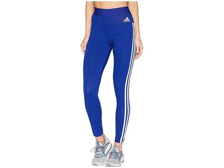 Adidas Essential 3-stripe Tights (mystery Ink/white) Women's Casual Pants