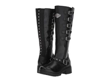 Harley-davidson Glassford (black) Women's Lace-up Boots