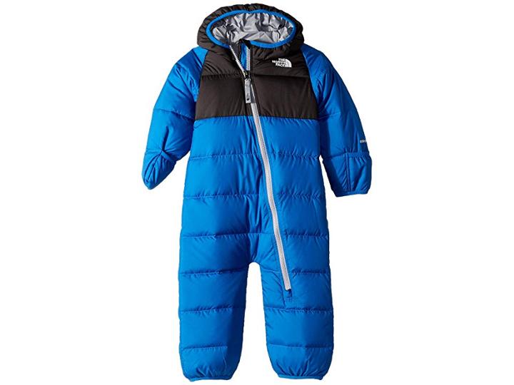 The North Face Kids Lil' Snuggler Down Suit (infant) (turkish Sea) Kid's Snow Bibs One Piece