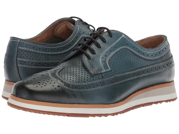 Florsheim Flux Wingtip Oxford (indigo Perf) Men's Lace Up Wing Tip Shoes