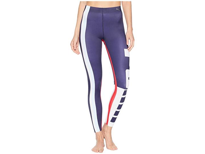 Puma Varsity Tights (puma White/peacoat) Women's Casual Pants