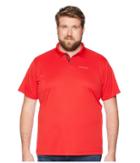 Columbia Big Tall Utilizer Polo (red Spark/elderberry/red Element) Men's Short Sleeve Knit