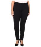 Yummie Plus Size Tyler Jean Legging (black) Women's Casual Pants