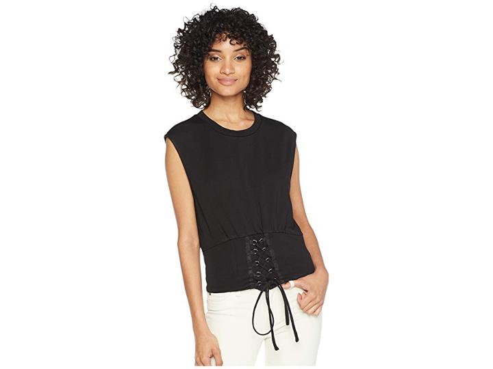 Bardot Mila Sleeveless Top (black) Women's Clothing