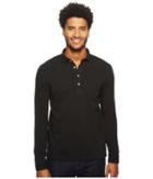 Polo Ralph Lauren Featherweight Mesh Long Sleeve Knit (polo Black) Men's Clothing