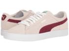 Puma Suede 90681 (whisper White/pomegranate) Men's Shoes
