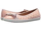 Salvatore Ferragamo Nappa Leather/tweed Sneaker (bon Bon Nappa Moda F) Women's Flat Shoes