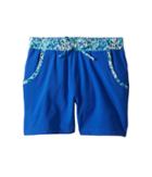 Columbia Kids Tidal Pull-on Shorts (little Kids/big Kids) (blue Macaw Floral Print) Girl's Shorts