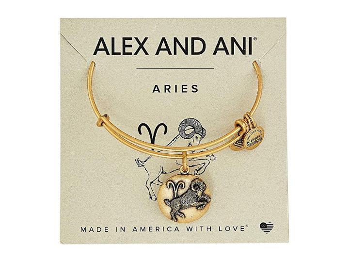 Alex And Ani Aries Iii (rafaelian Gold) Bracelet