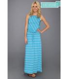 Michael Stars Harlow Stripe Maxi Dress (atlantic) Women's Dress