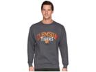 Champion College Clemson Tigers Eco(r) Powerblend(r) Crew (granite Heather) Boy's Short Sleeve Pullover