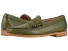 G.h. Bass & Co. Larson Weejuns (green Hand Finished Full Grain) Men's Shoes