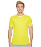 Adidas Entrada 18 Jersey (yellow/white) Men's Clothing