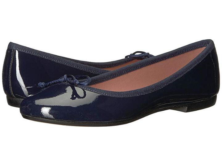 Summit By White Mountain Kendrick (navy Patent) Women's Flat Shoes