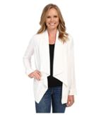 Nydj Stretch Linen Jacket (optic White) Women's Jacket