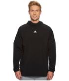Adidas Sport Id Pullover Woven Hoodie (black) Men's Sweater