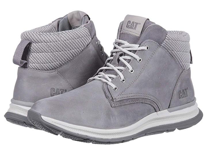Caterpillar Casual Starstruck (light Grey Leather/suede/knit) Women's Shoes