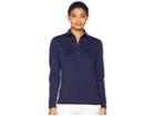 Puma Golf Long Sleeve Polo (peacoat) Women's Long Sleeve Pullover