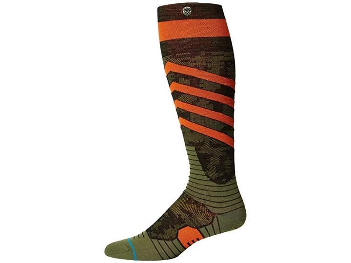 Stance Spec (orange) Men's Crew Cut Socks Shoes