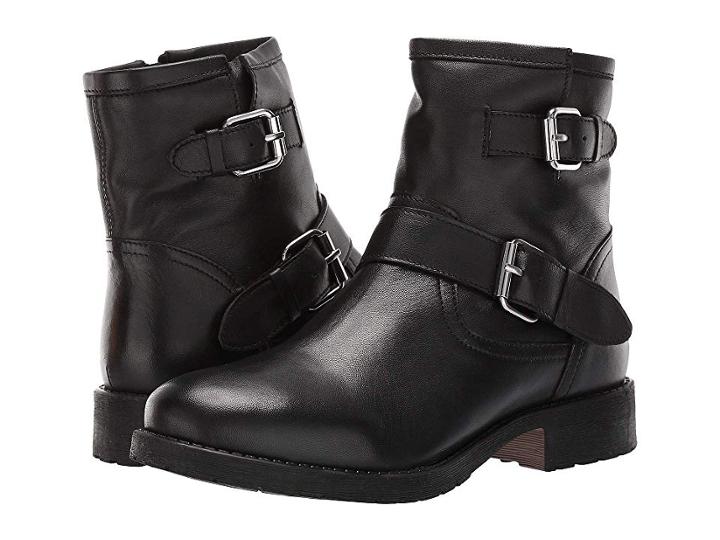 Steve Madden Morty (black Leather) Women's Boots