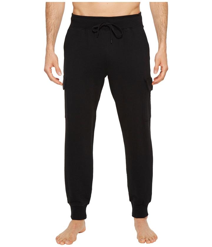 2(x)ist Core Bottoms Cargo Sweatpants (black) Men's Casual Pants