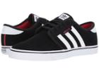 Adidas Skateboarding Seeley (core Black/footwear White/scarlet) Men's Skate Shoes