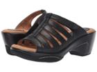 Rialto Valencia (black Burnished Smooth) Women's Sandals