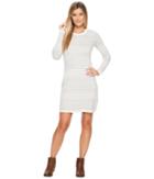 Aventura Clothing Fallon Dress (whisper White/griffin Grey) Women's Dress