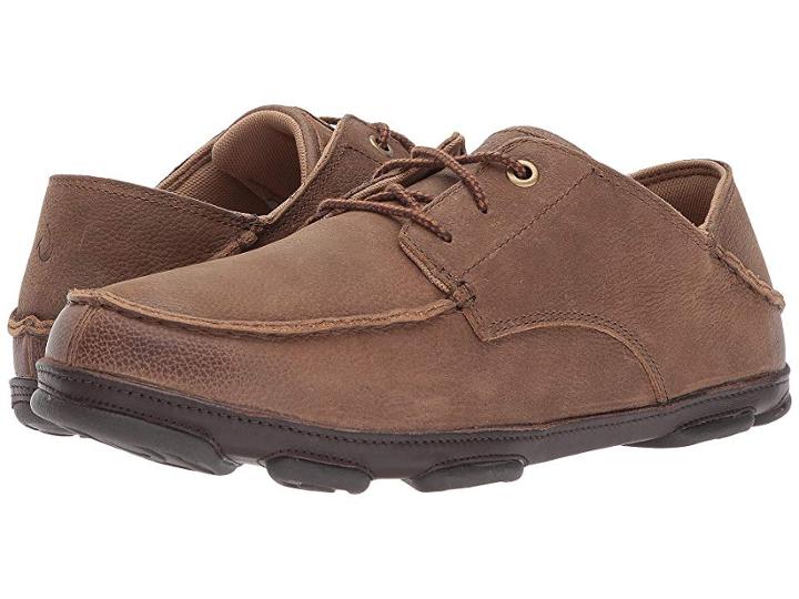 Olukai Hamakua Poko (ray/dark Wood) Men's Shoes