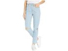 Juicy Couture Denim Pinstripe Jeans (blue Chill Washed) Women's Jeans