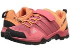Adidas Outdoor Kids Terrex Ax2r Cf (little Kid/big Kid) (tactile Pink/tactile Pink/easy Orange) Girls Shoes