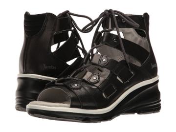 Jambu Milano (black) Women's Wedge Shoes