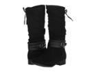 Nine West Kids Altah (little Kid/big Kid) (black Microfiber) Girls Shoes
