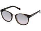 Guess Gu7601 (dark Tortoise Front/pink Gradient Mirror Lens) Fashion Sunglasses