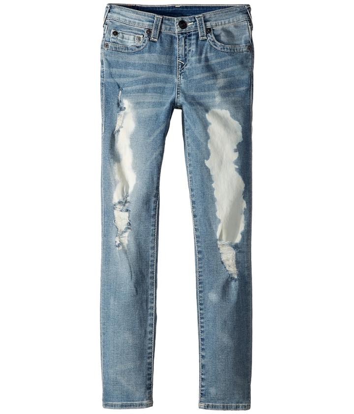 True Religion Kids Rocco Single End Jeans In Roar Wash (big Kids) (roar Wash) Boy's Jeans