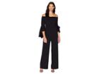 Adrianna Papell Statement Sleeve Stretch Crepe Jumpsuit (black) Women's Jumpsuit & Rompers One Piece